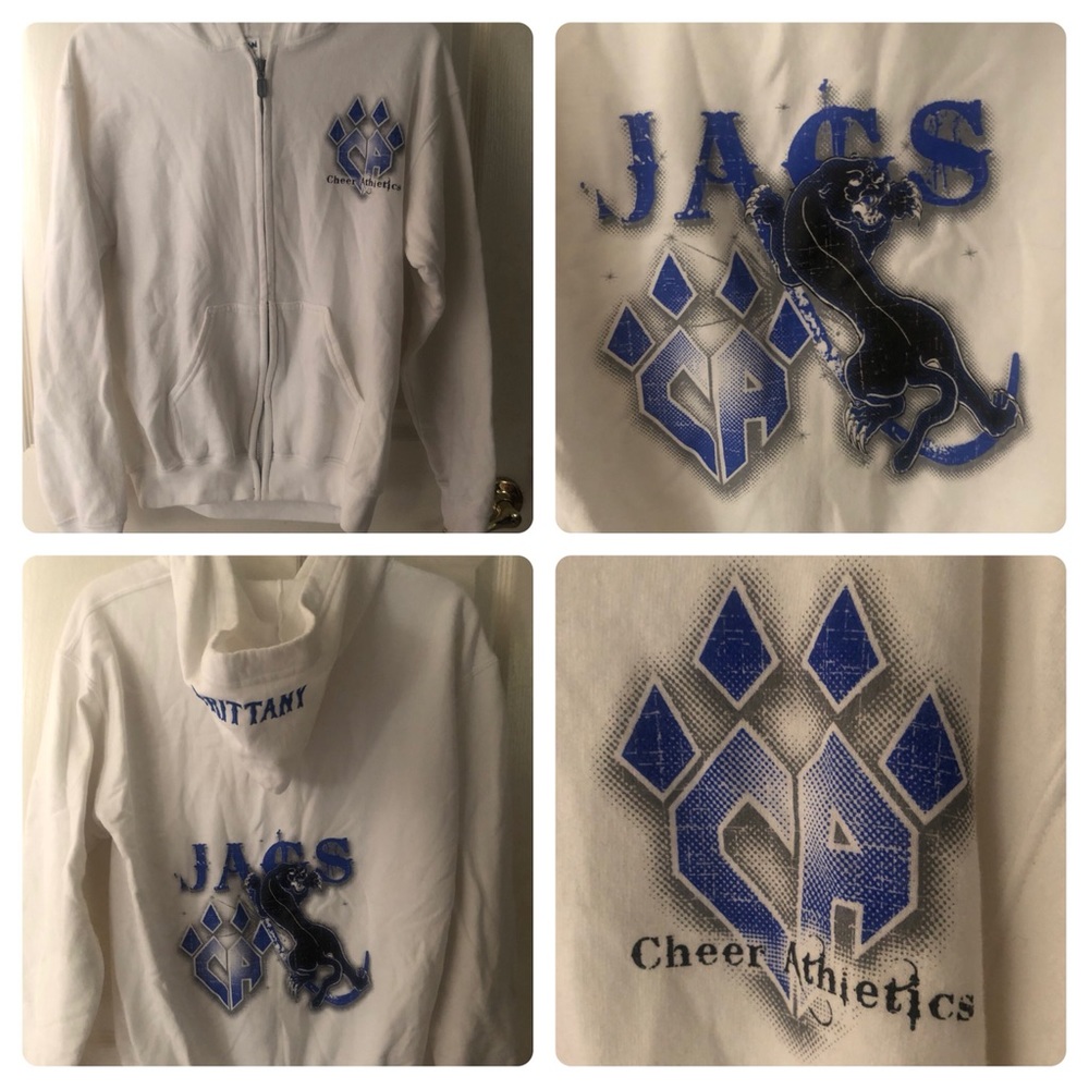 Cheer Athletics Jags hooded zip up sweatshirt AS